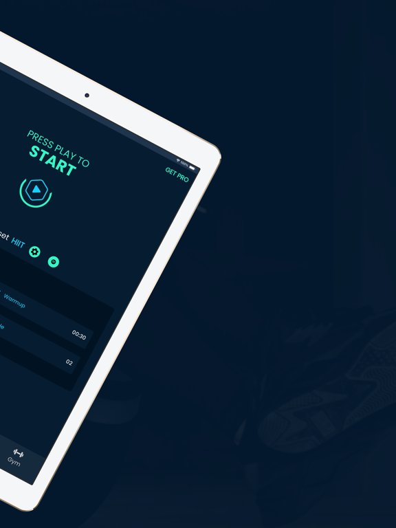 Valcare Tabata and HIIT Timer iPad screenshot 2 - Health & Fitness app