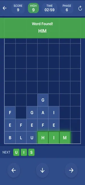 Letter Cascade: Falling Words screenshot 1