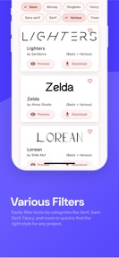 DaFonts - Fonts Downloader screenshot