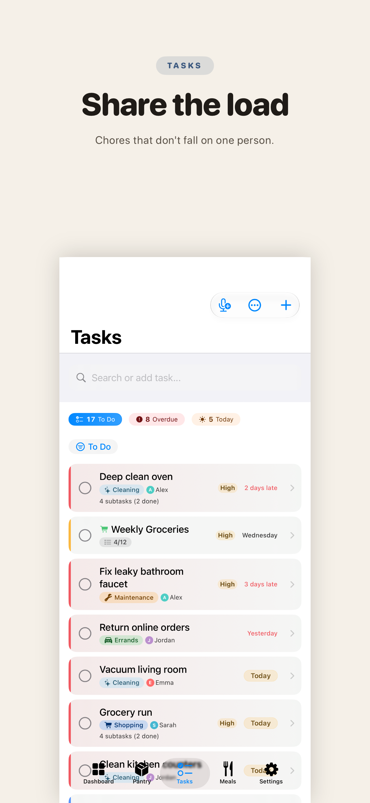 hmly: Pantry, Recipes & Chores screenshot 10