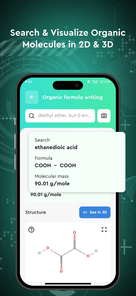 Chemify: AI Chemistry helper - Education App | MWM