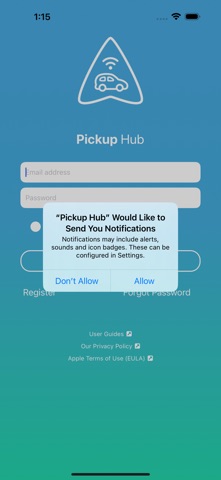 Pickup Hub screenshot