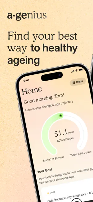 a.genius: Biological Age App screenshot 1