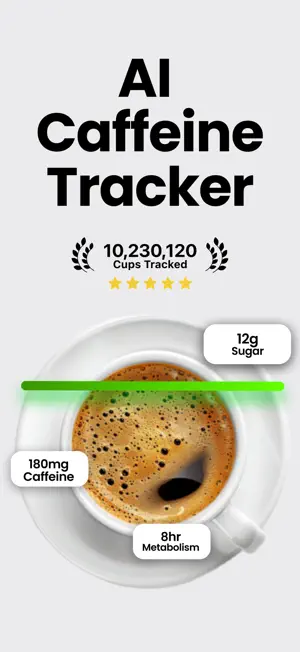 Decaf AI: Caffeine Tracker screenshot 1