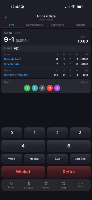 Baduga Cricket Screenshot 3 of 10