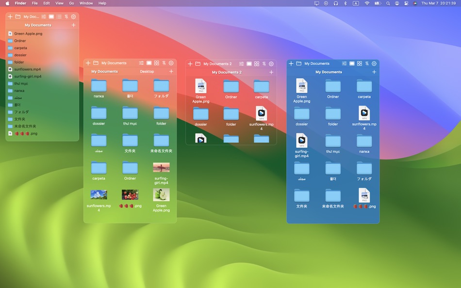 #1. Desktop Files Box (macOS) 由: 栋梁 周