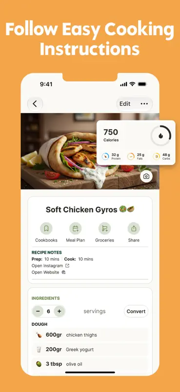 Recipe Keeper & Food Planner screenshot 4 of 6