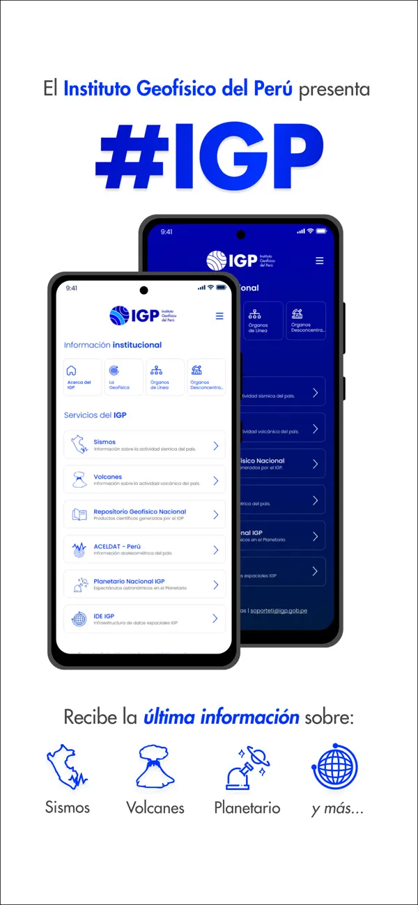 #1. #IGP (iOS) Podle: Instituto Geofísico del Perú