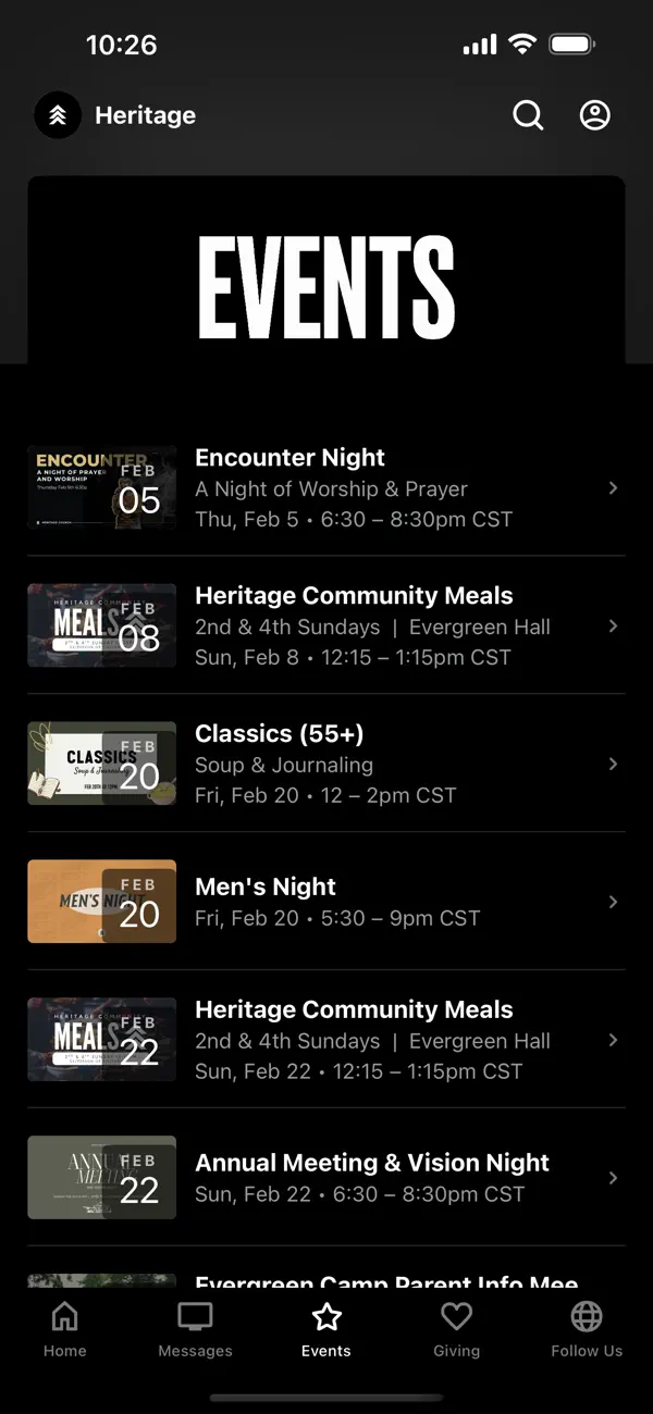 Screenshot #3 pour Heritage Church Minnesota