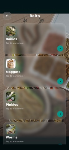 The Tacklebox iPhone screenshot
