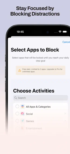 Walk to Unlock: App Blocker screenshot 2