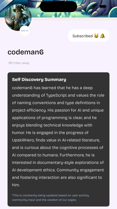 UpskillHero iPhone screenshot 3 - Social Networking app