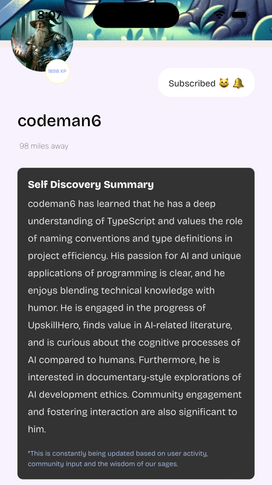 #3. UpskillHero (iOS) 由: Steven Reubenstone