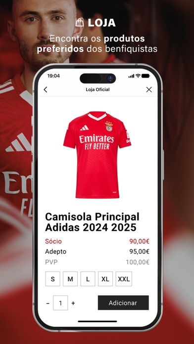 SL Benfica Official App Screenshot