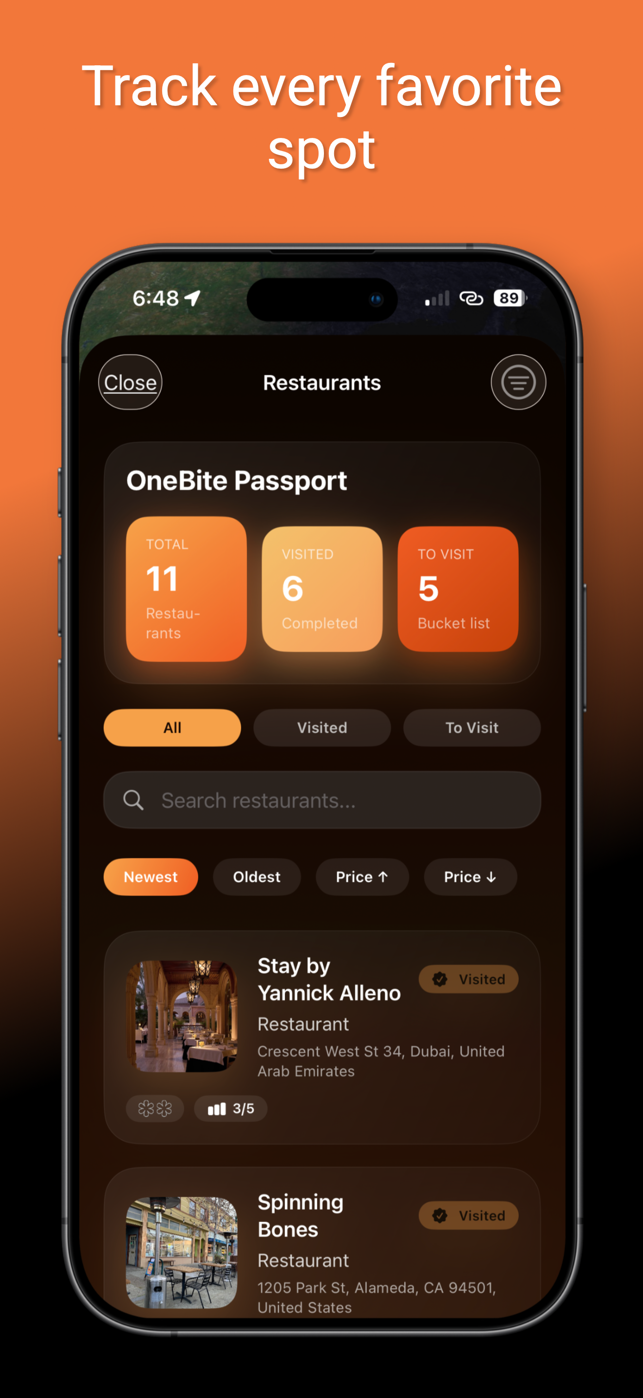 OneBite screenshot 7