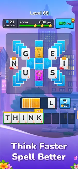 Word Solitaire-Unscramble Puz screenshot 3
