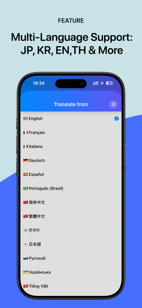 iTranscreen-Screen Translator screenshot 5
