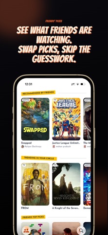Matinee: Movie & TV Tracker iPhone screenshot