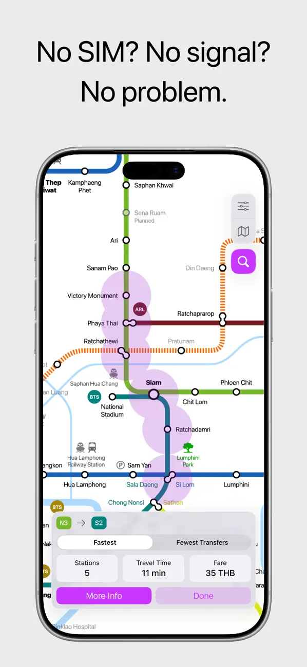Screenshot #2 pour Bangkok City Metro