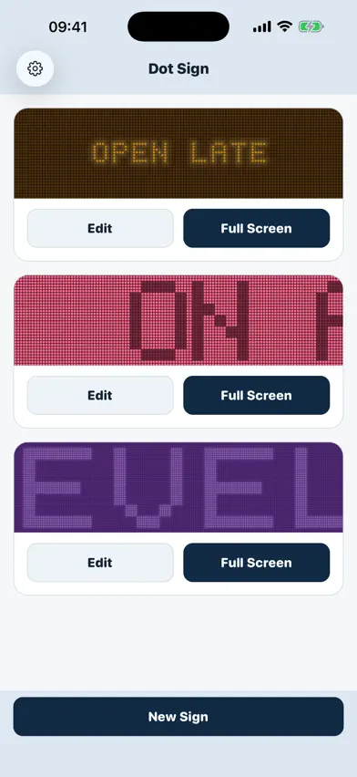Dot Sign: LED Sign Maker screenshot 1