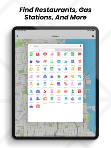 GPS Navigate and MapScan iPad screenshot