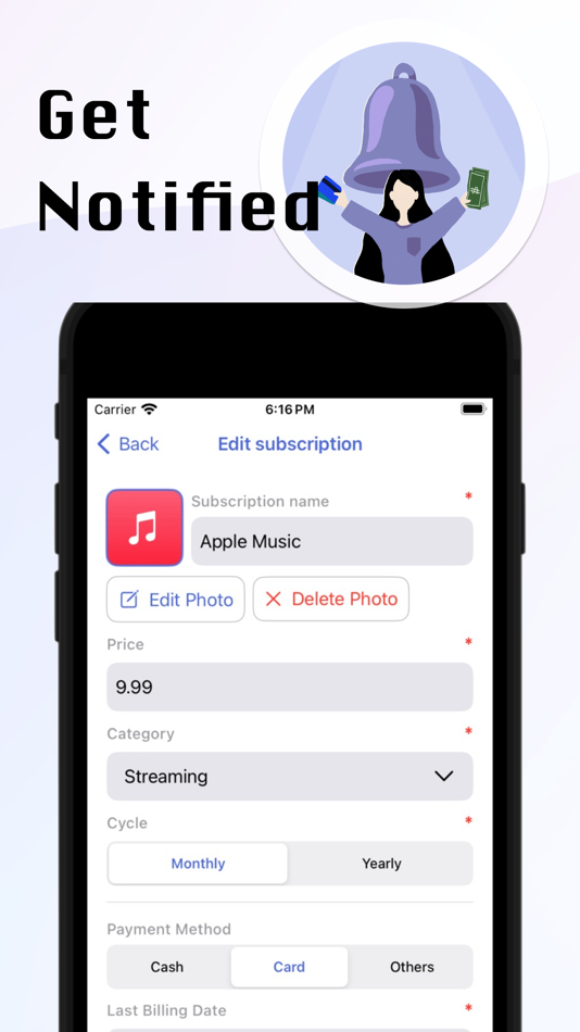 #3. Yosum: Subscription Manager (iOS) 由: Tai-Yu Kuo