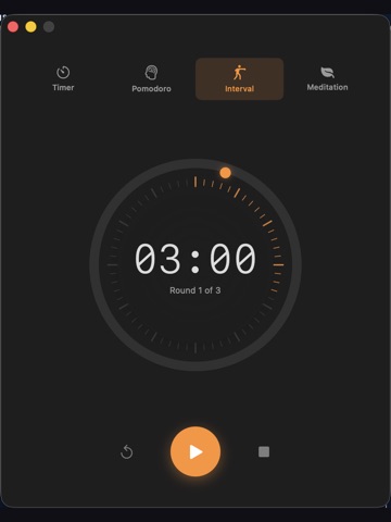 Interval Timer - Focus & HIIT iPad screenshot