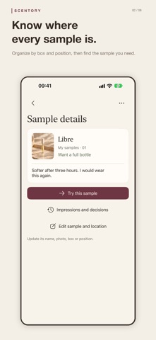 Scentory: Perfume Samples Screenshot 2 of 6