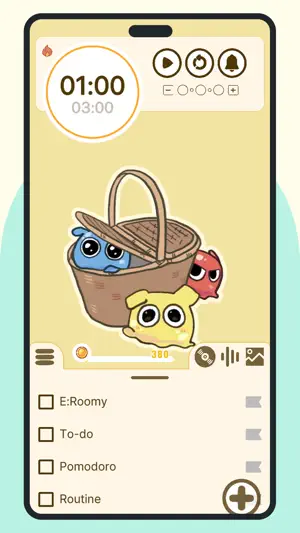 E:Roomy -Pomodoro,Todo,Routine screenshot 3