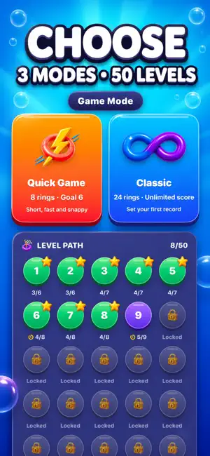 Water Ring Toss: Retro Toy screenshot 3