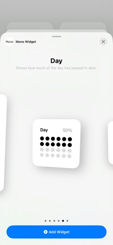 Mono Widget screenshot