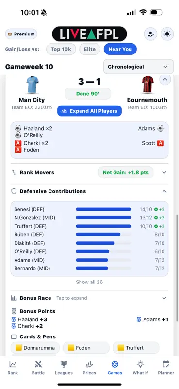 LiveFPL screenshot 2 of 3