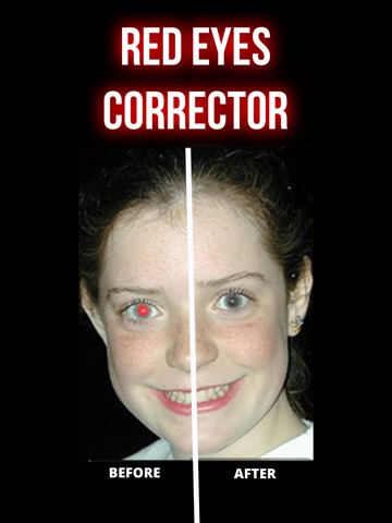 Red Eye Corrector AI iPad screenshot