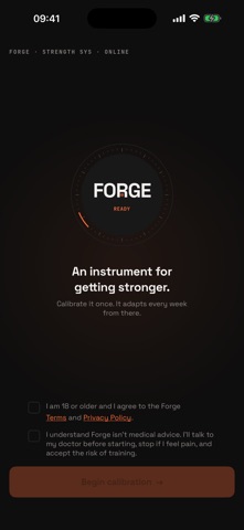 Forge: Lift Tracker Screenshot 1 of 7