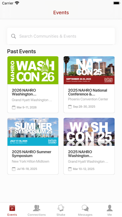 Screenshot #2 pour NAHRO Events