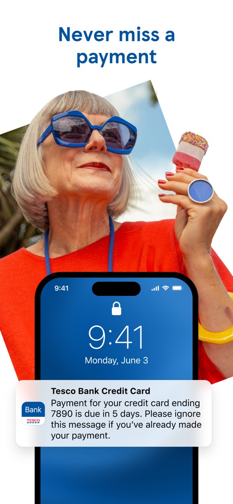 Tesco Bank and Clubcard Pay+ - Esta herramienta garantiza que los usuarios no olviden los pagos, exhibiendo una alerta de notificación detallada con la fecha de vencimiento y el banco emisor.