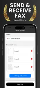 Send Fax From iPhone Now screenshot #1 for iPhone