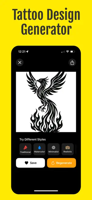 AI Tattoo Generator & Try On screenshot 2