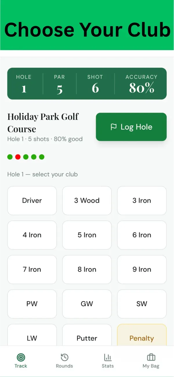 Screenshot #2 pour Golf Book
