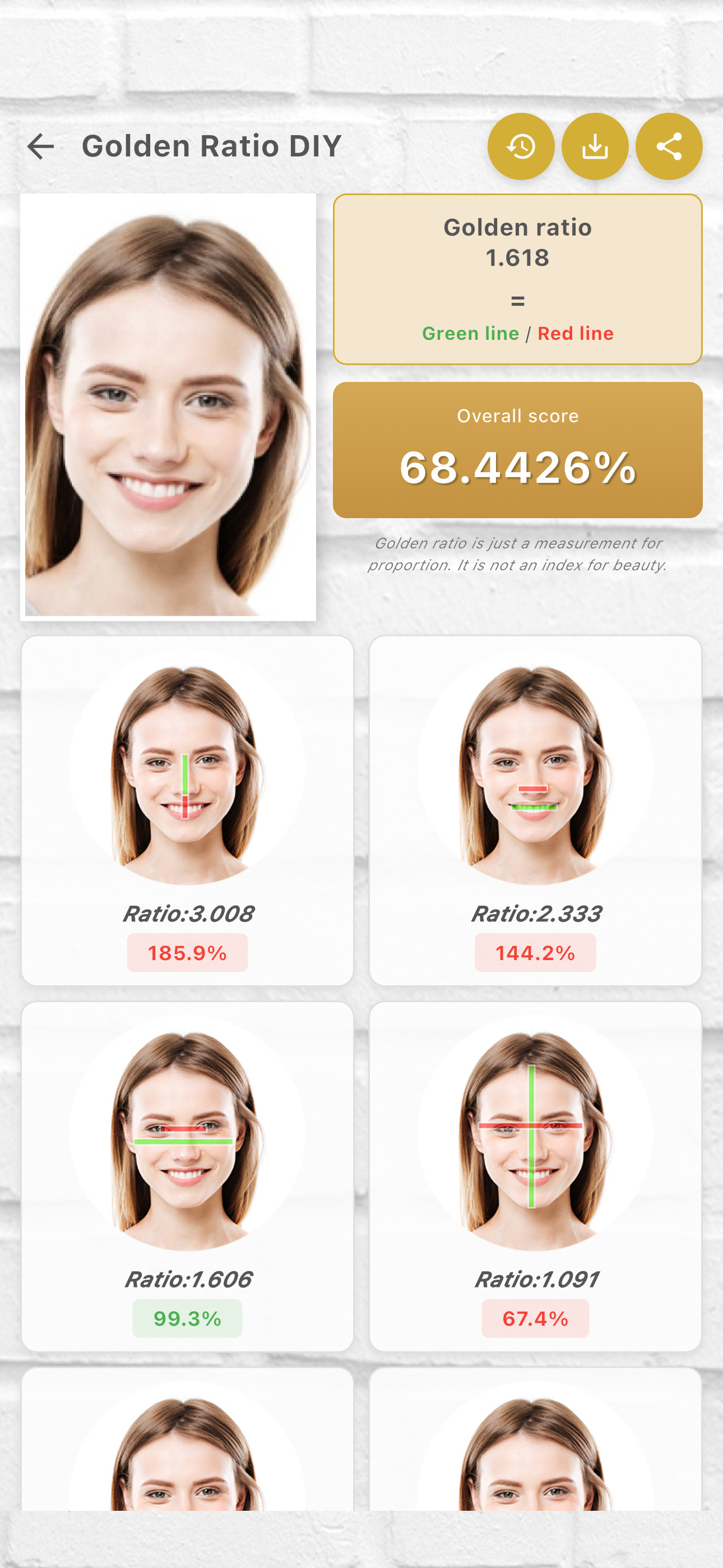 Golden Ratio DIY screenshot 2