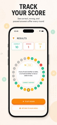 Palabras: Alphabet Word Quiz Screenshot 5 of 5