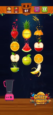 Fruit Crush Master-Ninja Games screenshot