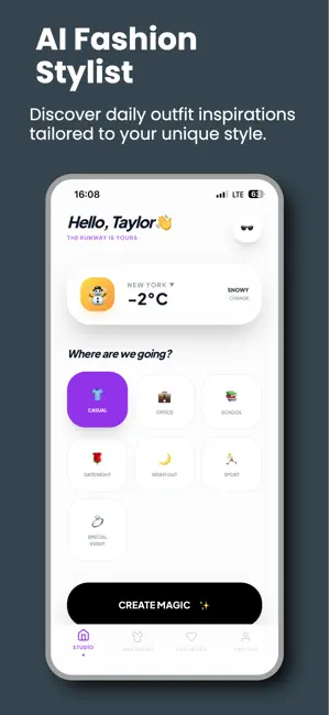 DressWell - AI Closet Stylist screenshot 1
