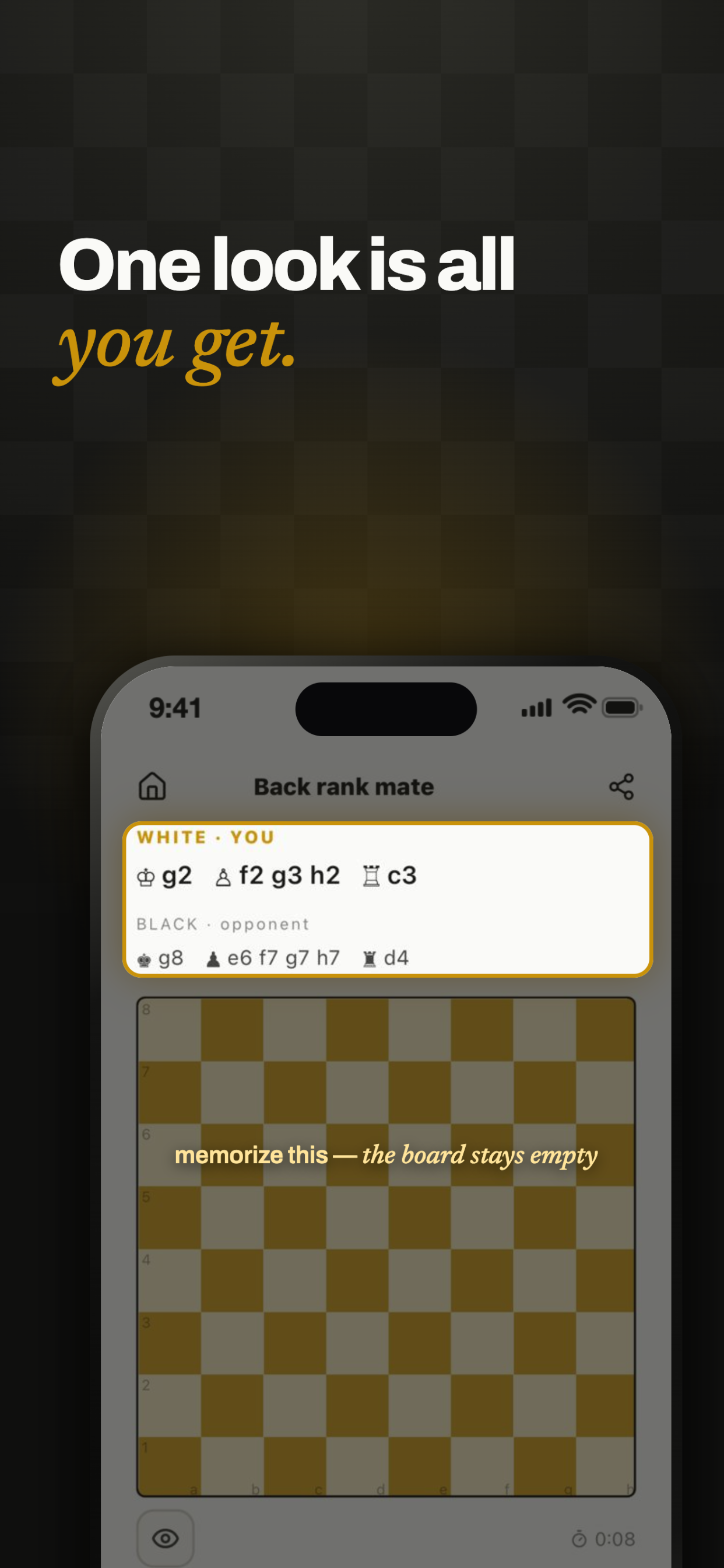 ChessBlind: Puzzles Chess screenshot 3