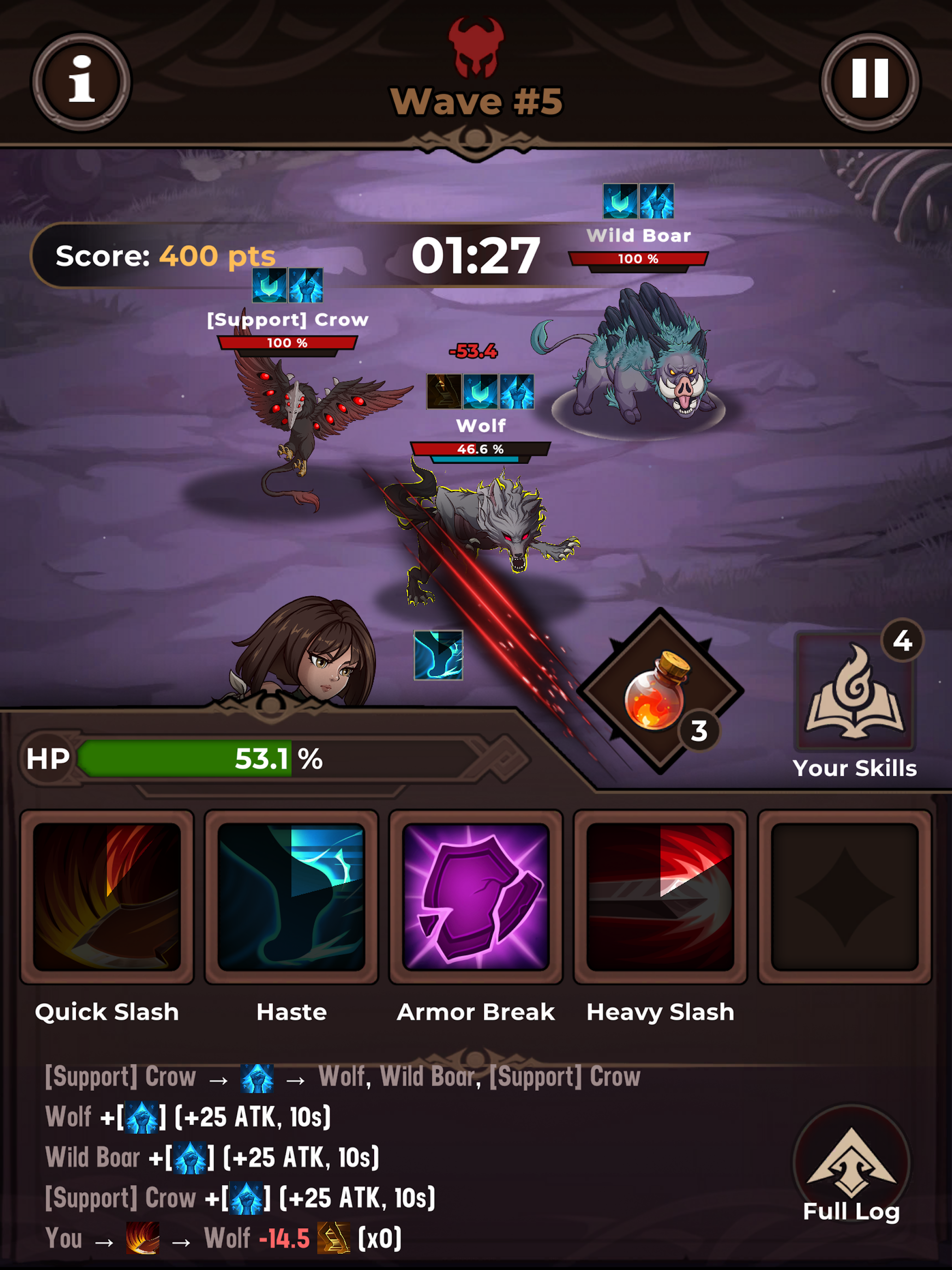 Skill Battles: Rogue RPG Arena
