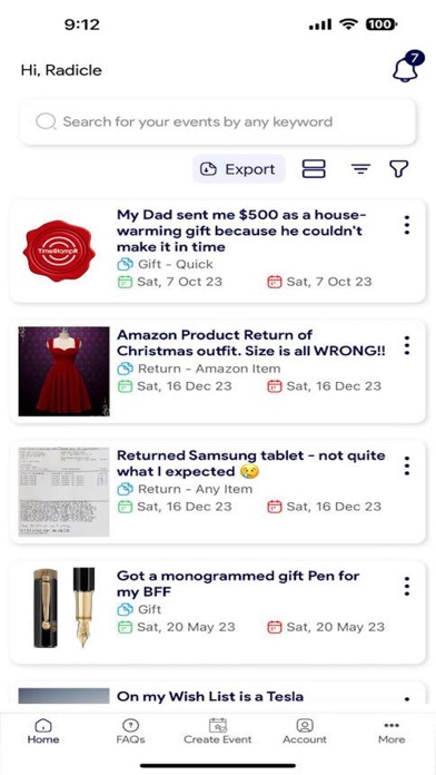 TimeStampR Screenshot