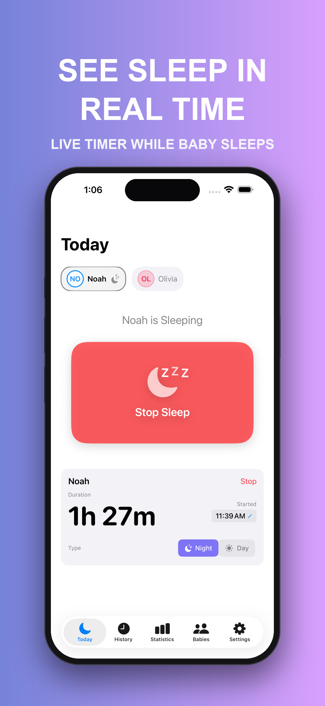NapKit - Baby Sleep Tracker