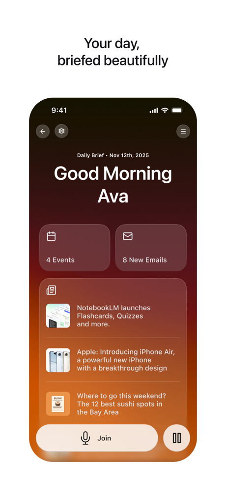 Huxe: AI Radio & Podcasts screenshot 2