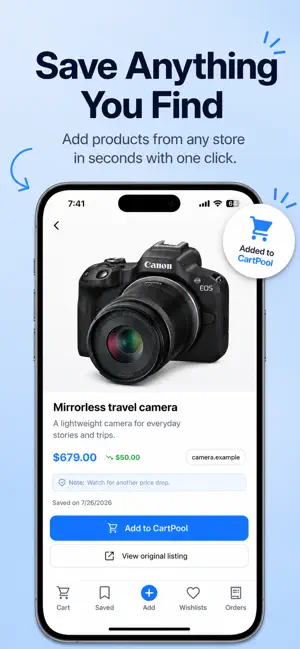 CartPool: Universal Cart screenshot 3