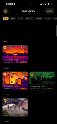 Camcora – VHS Camcorder Camera screenshot